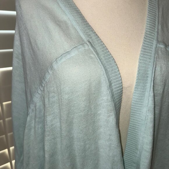 Beautiful Light Blue J. Jill Shrug Cardi - SIZE L - NEW - Picture 9 of 10